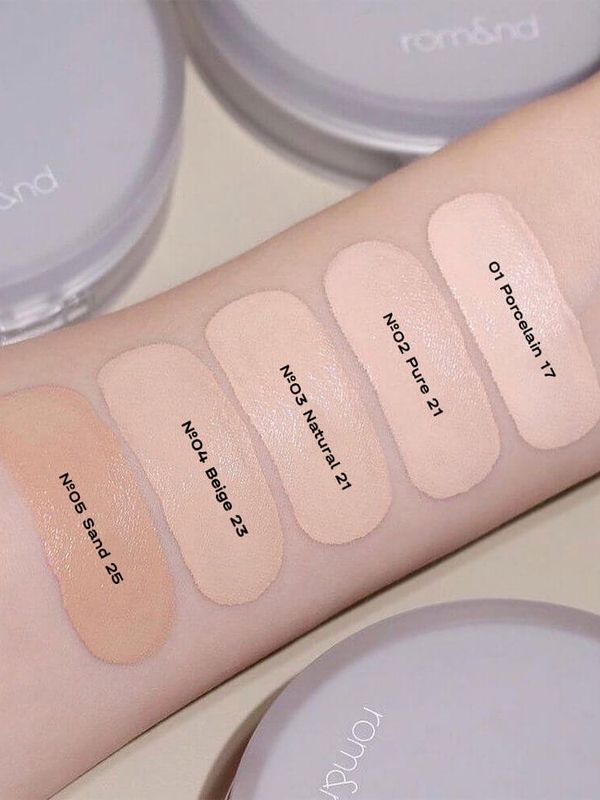 Рефил для стойкого тонального кушона с полуматовым финишем rom&nd Nu Zero Cushion SPF24 PA++ Refill