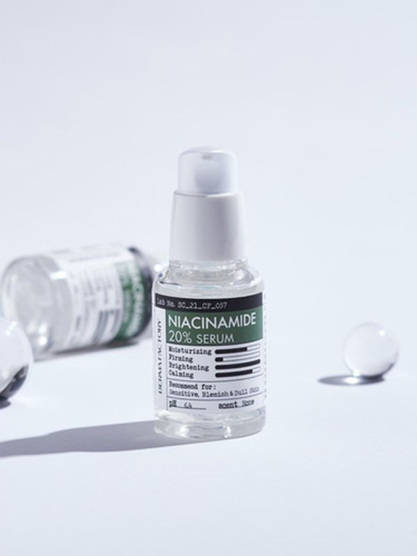 Успокаивающая сыворотка для лица с ниацинамидом Derma Factory Niacinamide 20% Serum 30мл