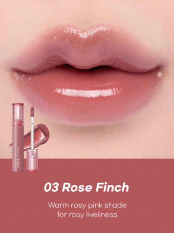 Блеск для губ Rom&nd Glasting Color Gloss 03 Rose Finch 4г
