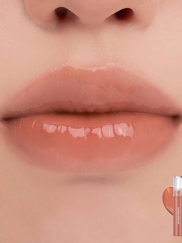 Глянцевый тинт с эффектом стеклянных губ Rom&Nd Glasting Water Tint 15 Nudy Sundown 4г