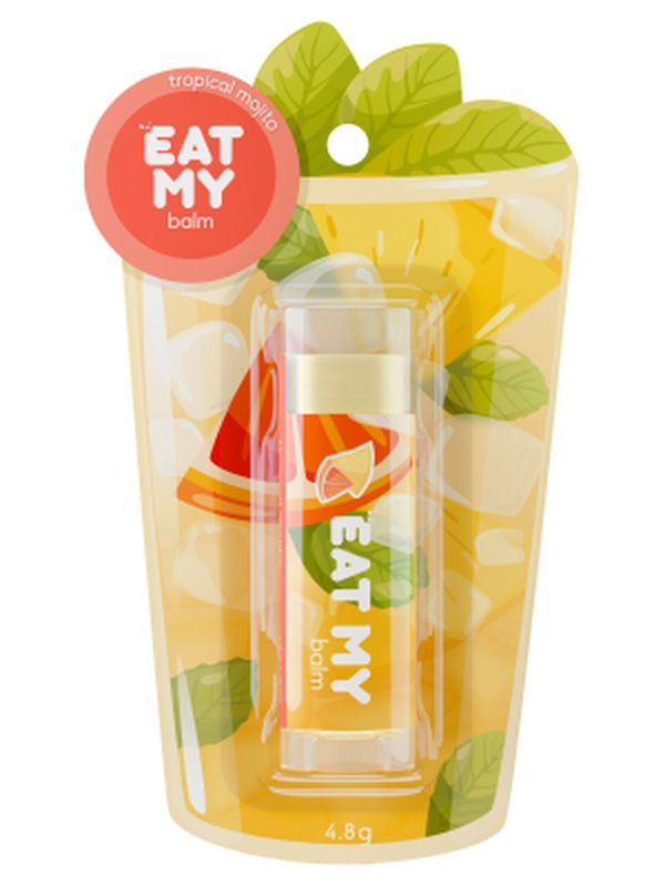 Бальзамы для губ с комплексом масел EAT MY Balm 4,8г