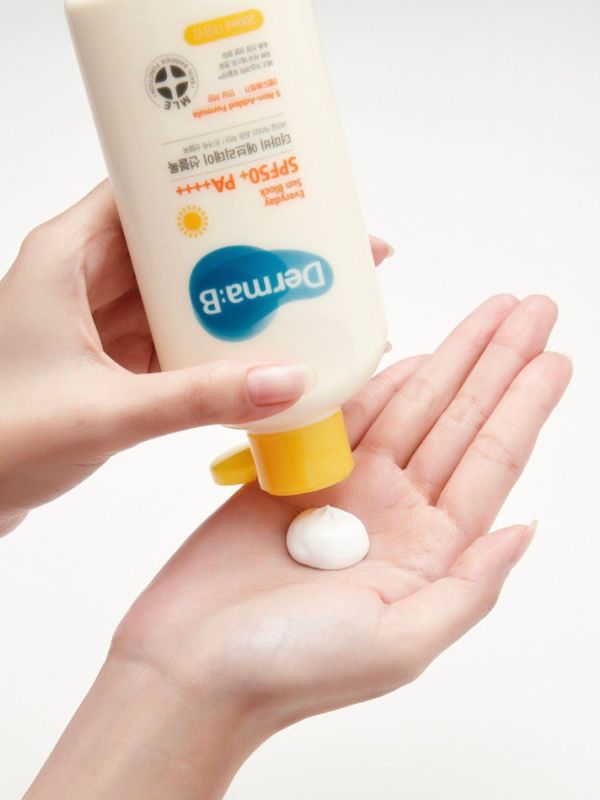 Солнцезащитный лосьон Derma:B Everyday Sun Block SPF50+ PA++++  200мл