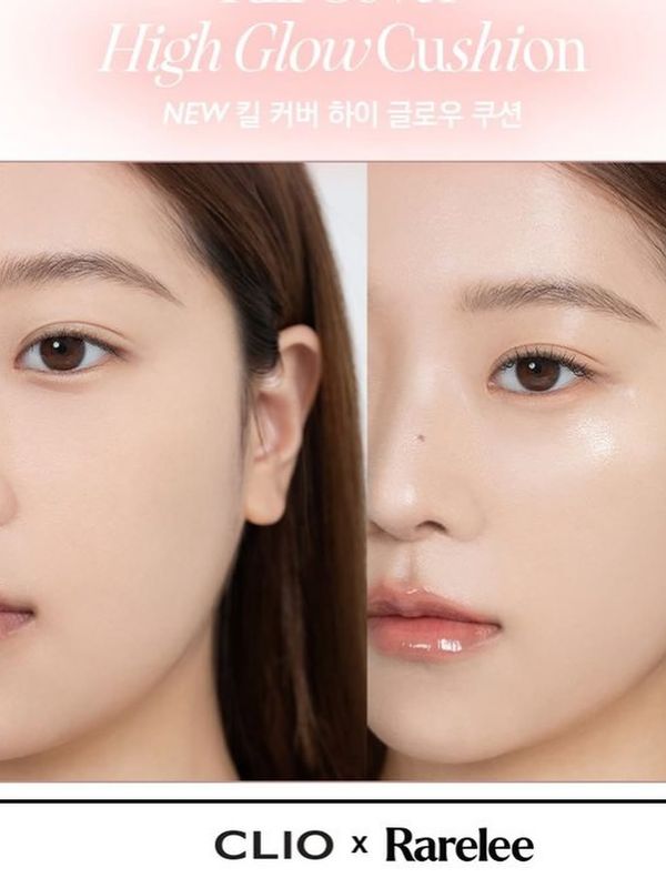 Кушон с плотным покрытием и сияющим финишем CLIO HIGH GLOW CUSHION с запасным блоком