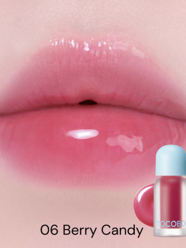 Оттеночное масло-плампер для губ Tocobo Juicy Berry Plumping Lip Oil Glam Max 4г