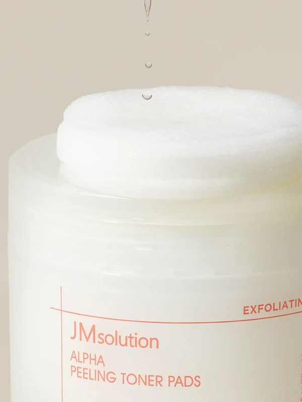 Тонер-пэды с альфа-гидроксикислотами для сияния кожи JMsolution Alpha Peeling Toner Pads 80шт