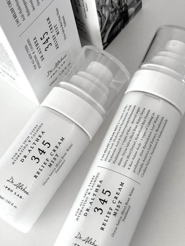Успокаивающий мист с гидролатом риса и пантенолом Dr. Althea 345 Relief Cream Mist 100 мл