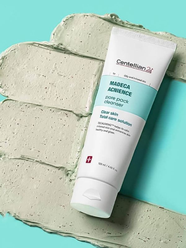 Глиняная маска-пенка для очищения пор Centellian24 Madeca Acnience Pore Pack Cleanser 120мл