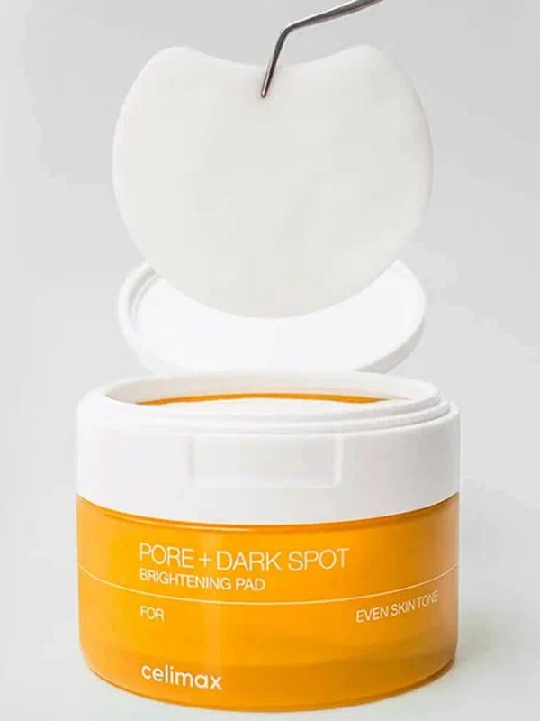 Тонер-пэды для выравнивания тона и рельефа кожи Celimax Pore+Dark Spot Brightening Pad 40шт