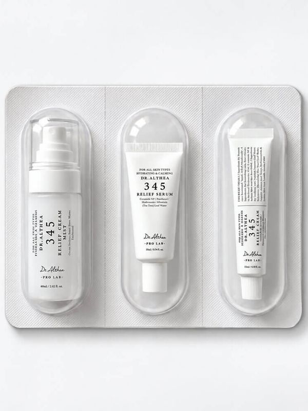 Лимитированный набор миниатюр успокаивающих средств для лица Dr. Althea 345 Travel Set