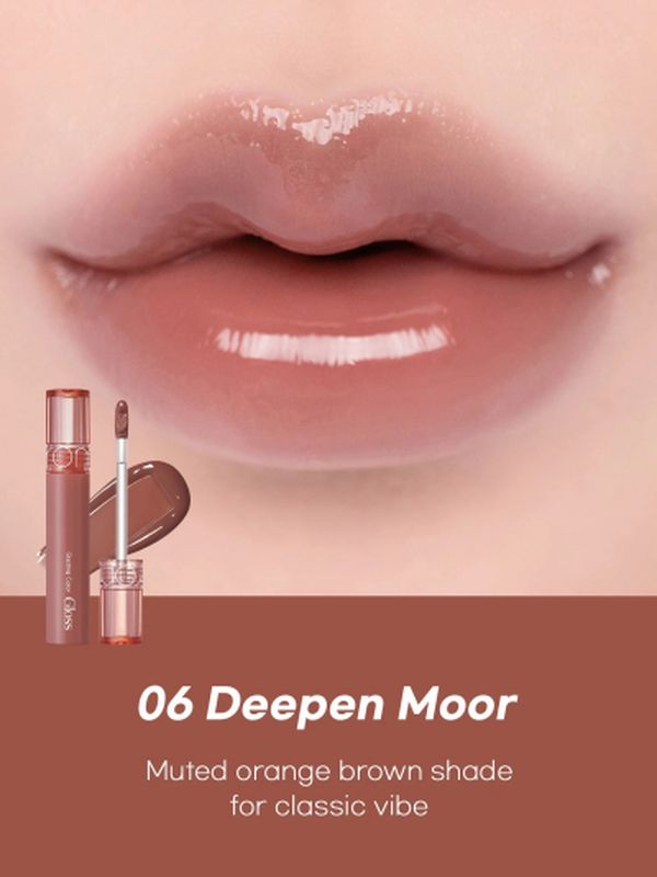 Блеск для губ Rom&nd Glasting Color Gloss 06 Deepen Moor 4г