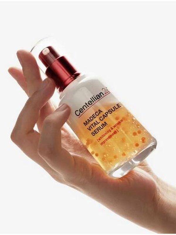 Капсульная витаминная сыворотка с комплексом пептидов Centellian24 Madeca Vital Capsule Serum 50мл