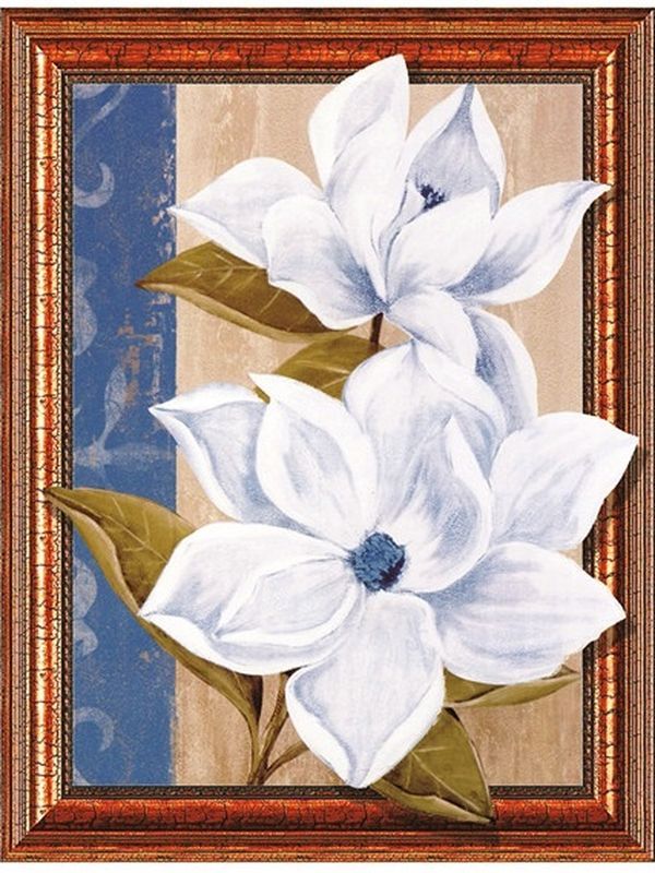 Алмазная мозаика 40*50см HWA 4465 Красивые цветы (несколько вариантов)