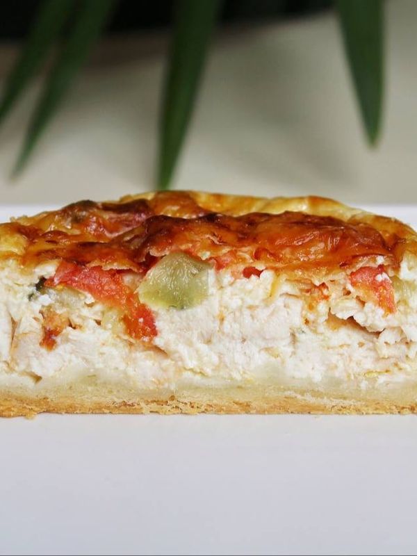 Киш с индейкой