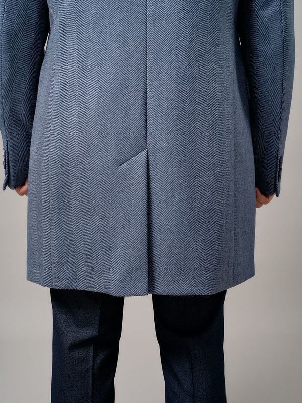 Пальто мужское 2053 MS BORGO LT.BLUE