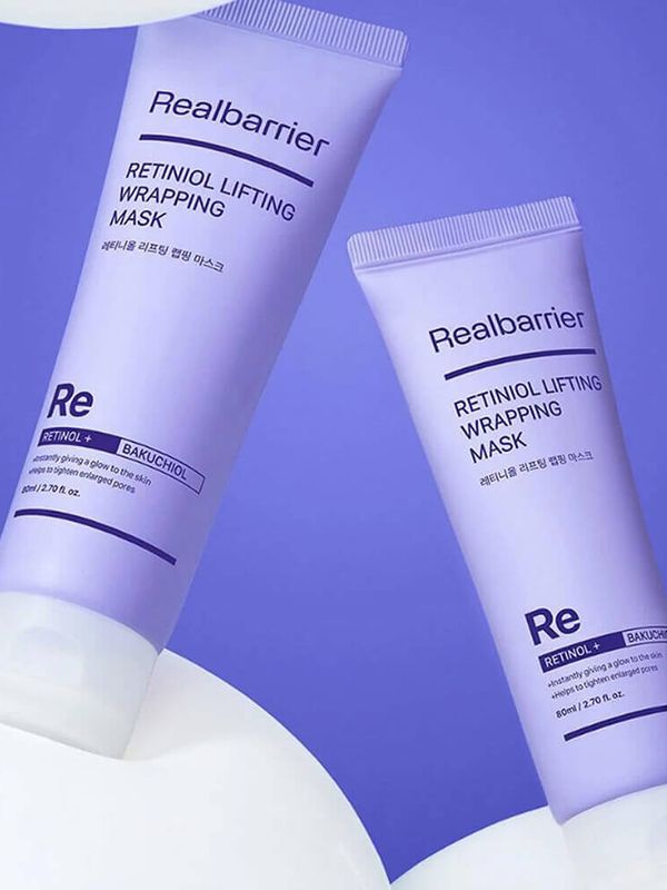 Маска для лица с ретинолом и лифтинг-эффектом Real Barrier Retiniol Lifting Wrapping Mask