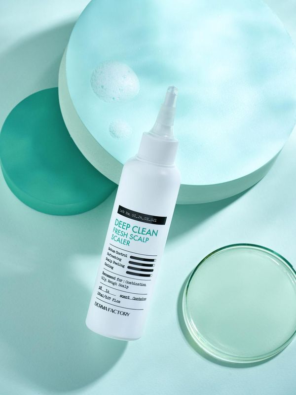 Derma Factory Сыворотка с AHA и BHA для жирной кожи головы Deep Clean Fresh Scalp Scalper 150мл
