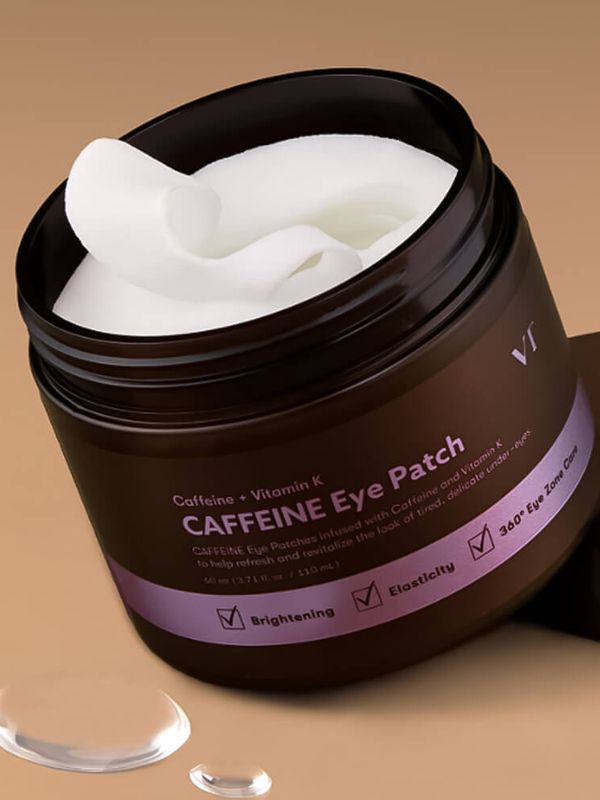 Тканевые патчи для век с кофеином и пептидами VT Cosmetics Caffeine Eye Patch