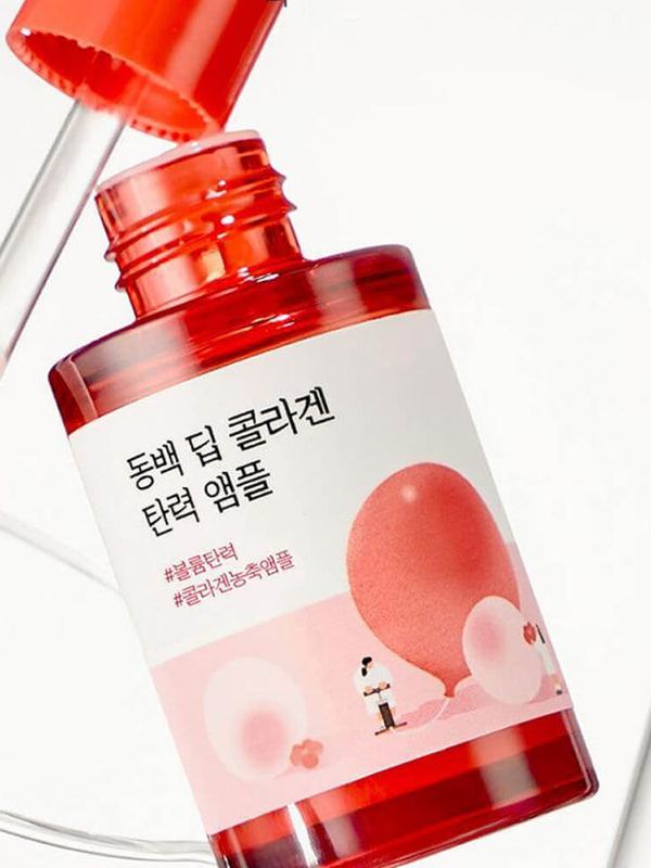 Укрепляющая коллагеновая ампула с камелией Round Lab Camellia Deep Collagen Firming Ampoule