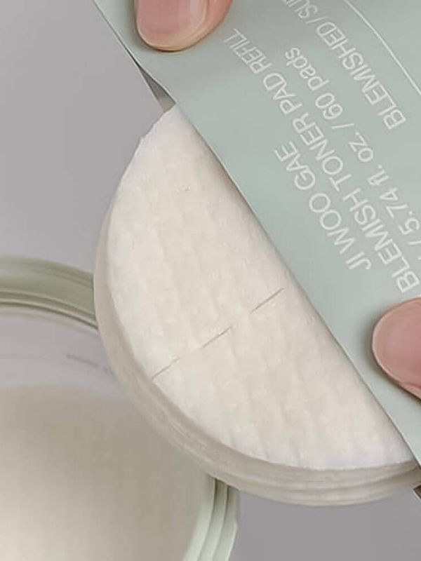 Пилинг-пэды от воспалений Celimax Ji Woo Gae Cica BHA Blemish Toner Pad 10 шт