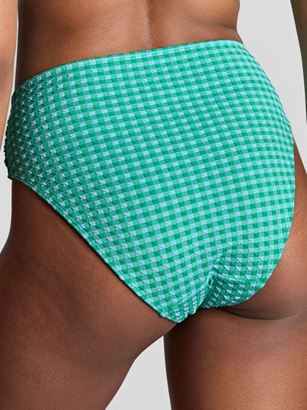 Gingham midi brief