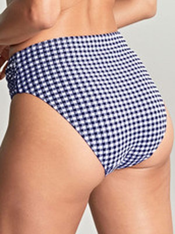 Gingham midi brief