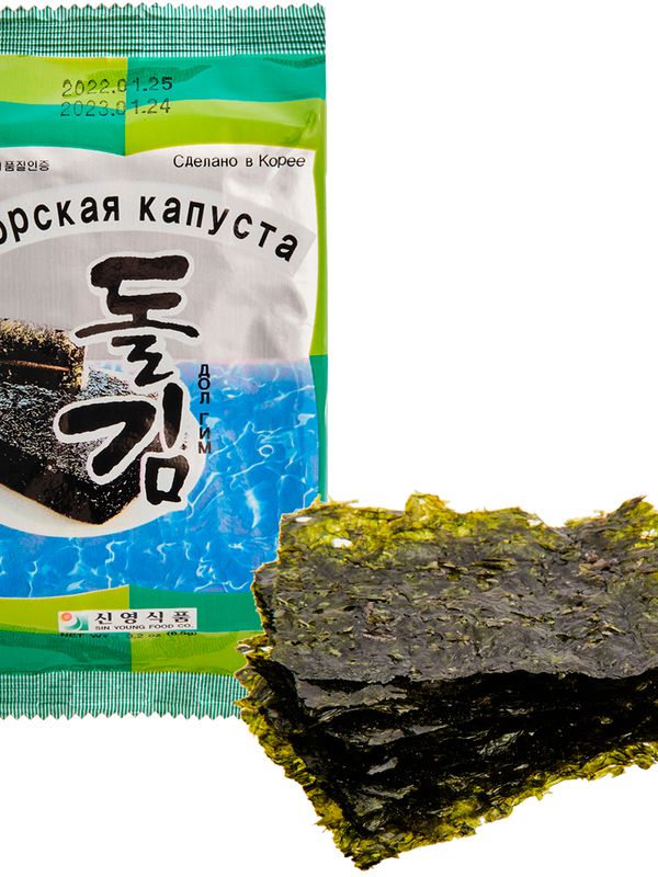 Морская капуста в ассортименте