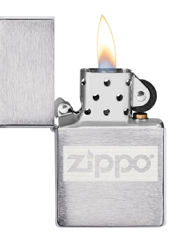 Gift Set 49358 200 Zippo Flask & Lighter