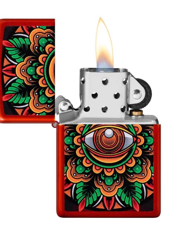 48678 49475 Zippo Counter Culture Eye Design
