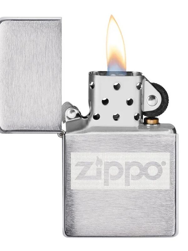 Gift Set 49358 200 Zippo Flask & Lighter
