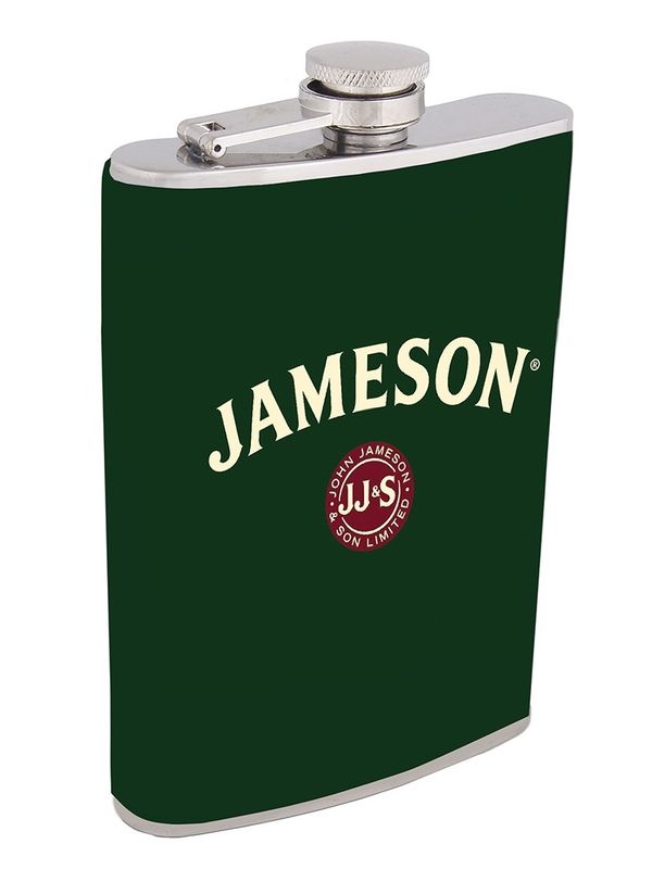 Фляга с 4 стаканами и лейкой Jameson 210 мл