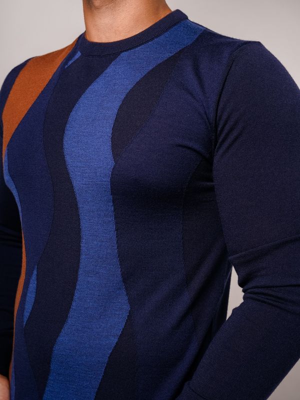 Джемпер мужской ENRICO CERINI 244004 Navy