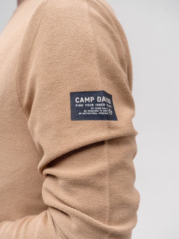 Джемпер мужской Camp David CW2408-3425-21 цвет BRO0149 (tan)