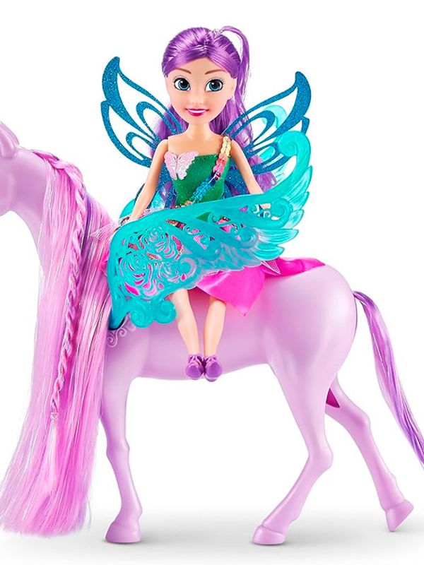 Papusa cu unicorn Sparkle Girlz 100413