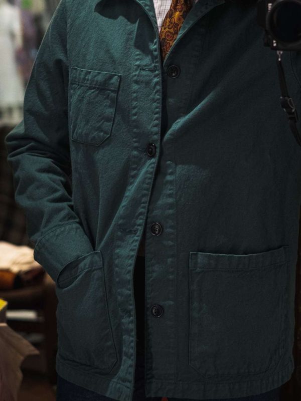 French Work Jacket | PLNB Jeans | TALLER Pine