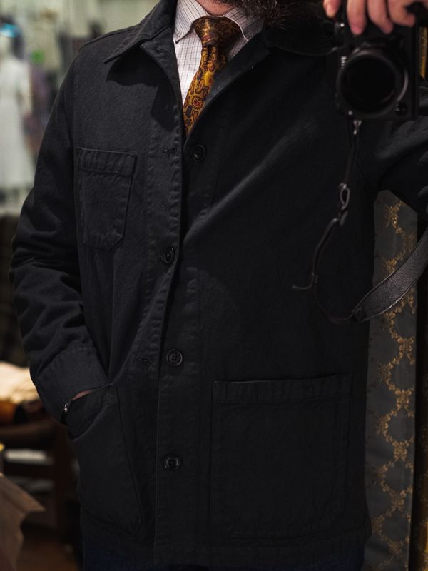 French Work Jacket | PLNB Jeans | TALLER Coal