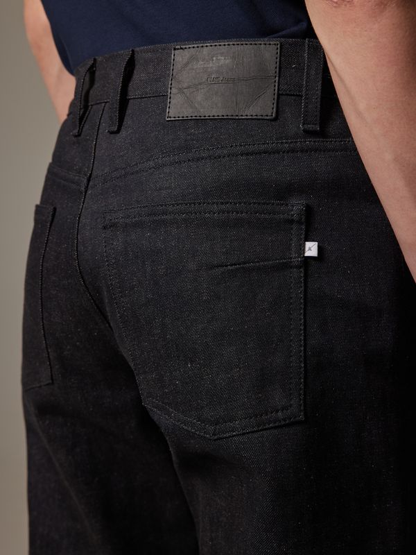 PLNB Jeans M453 Black Dry Hempy Selvedge
