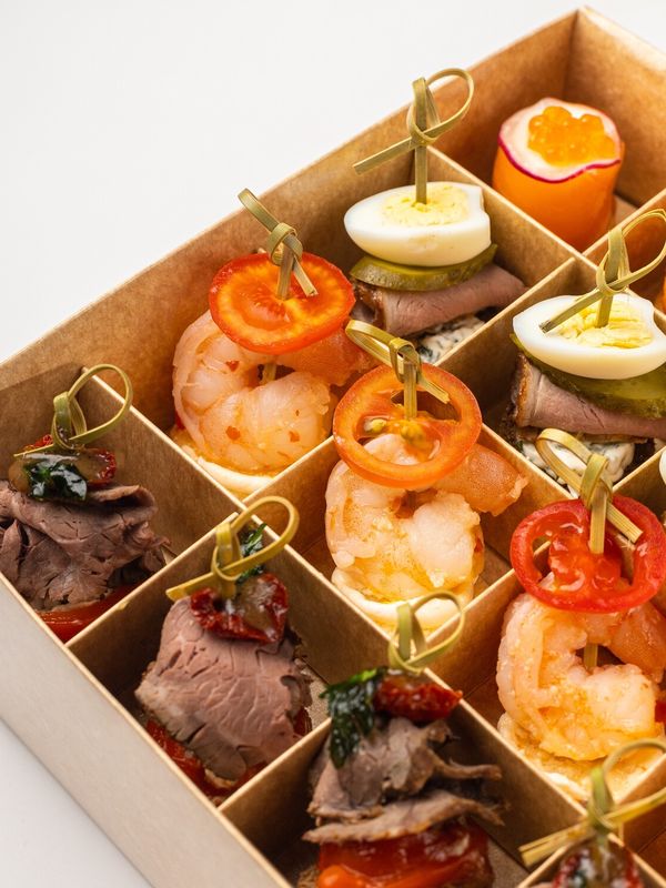 Бокс канапе И рыба, и мясо