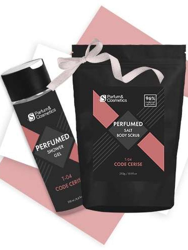ГЕЛЬ ДЛЯ ДУША ПАРФЮМИРОВАННЫЙ "CODE CERISE" T-04