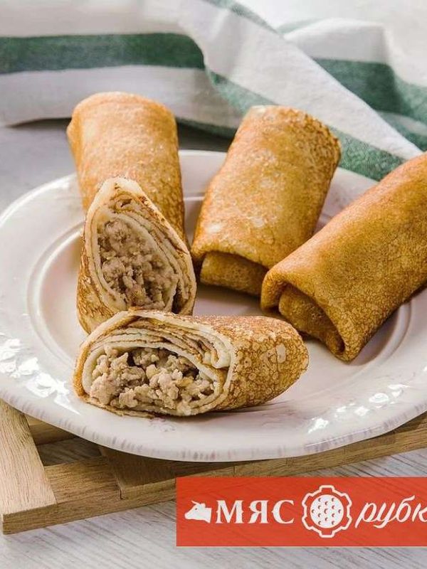 Блинчики с мясом 1кг