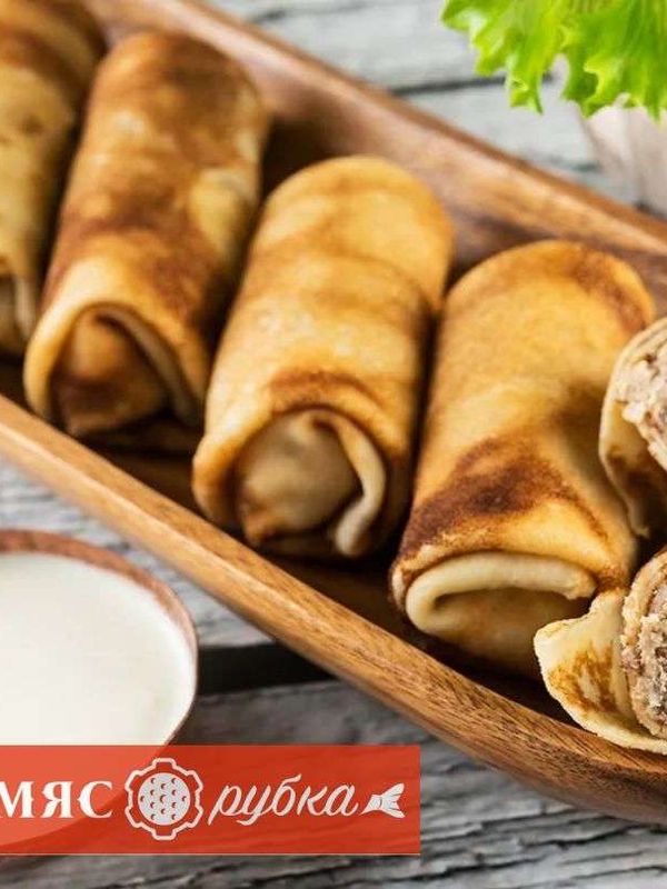 Блинчики с курицей 1кг