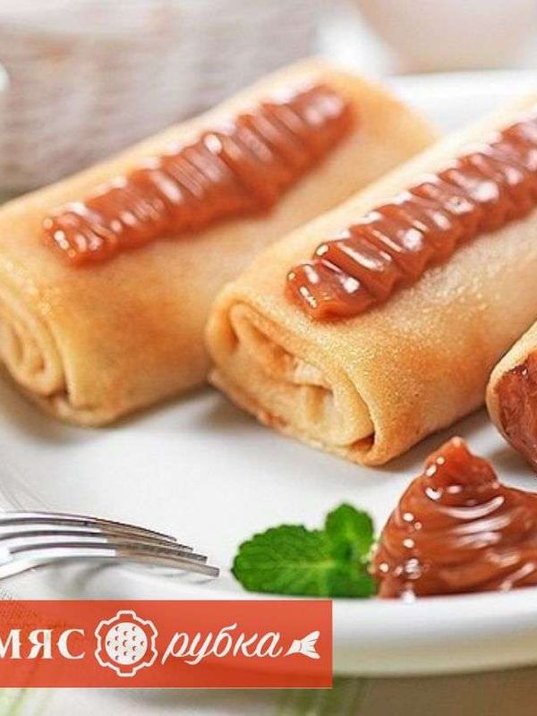 Блинчики с вареной сгущенкой 1кг