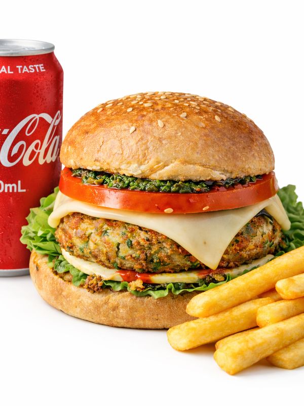 Big Bombay Cheese VadaPav + Coca-Сola