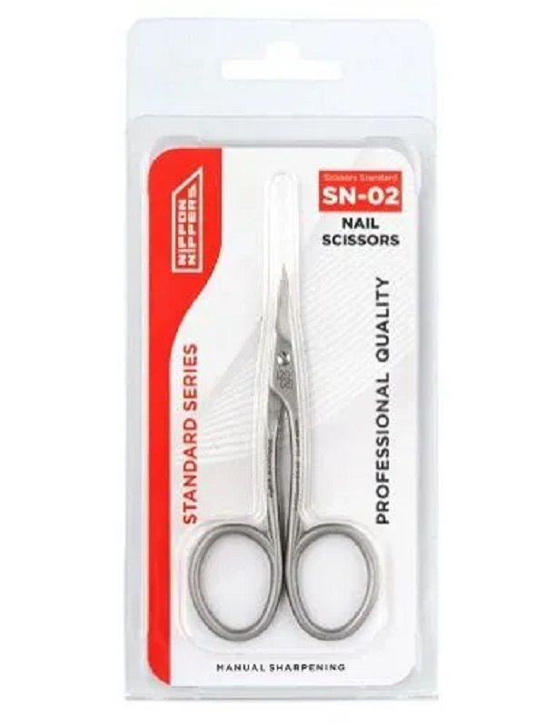 Nippon Nippers SN-02 Ножницы для кутикулы, длина 88 мм, матовые, шт
