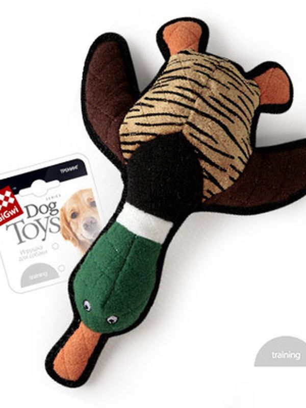 75263 Игрушка для собак Утка для больших собак с пищалкой 40см, серия CATCH & FETCH
