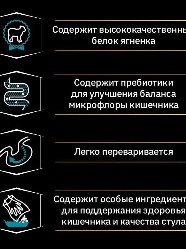 Сухой корм Pro Plan для щенков средних пород с чувствительным пищеварением