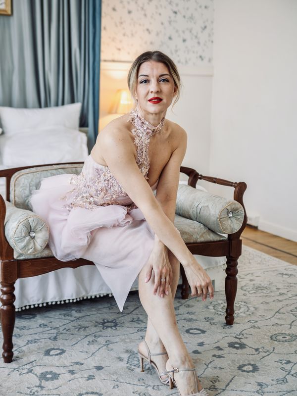Коктейльное платье «Анна», 44 р