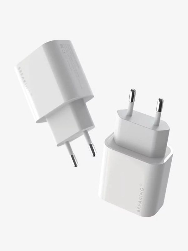 СЗУ USB-C+Cable USB-C/Lightning - BREAKING WC08  PD 20W