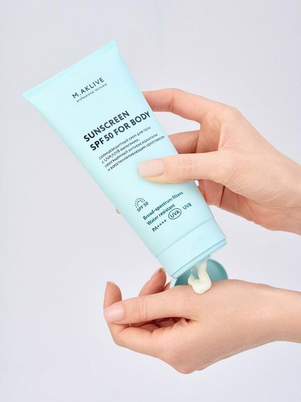 Солнцезащитный крем для тела M. AKLIVE SPF50 200мл
