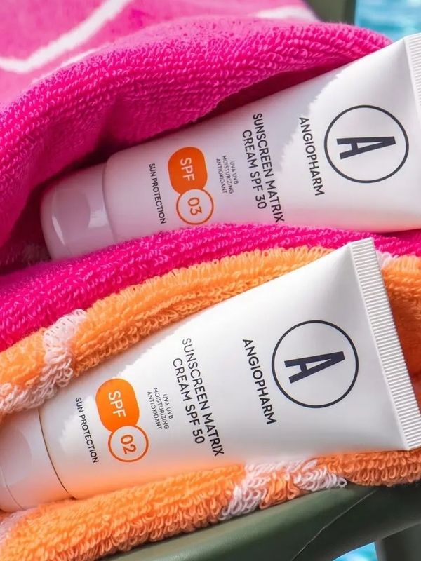 Солнцезащитный крем SPF 50 IV, SPF 30 III ANGIOPHARM