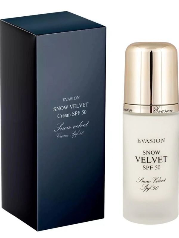 Солнцезащитный крем матовый Snow velvet EVASION SPF50, EVASION